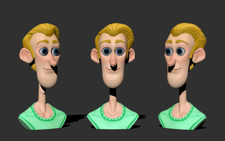 Cartoon man