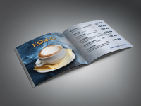 Меню для кафе-бара "Пурга"