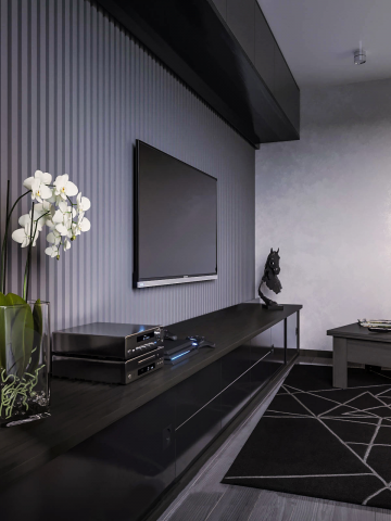 Интерьер квартиры для холостяка (45кв.м.) г.Челябинск