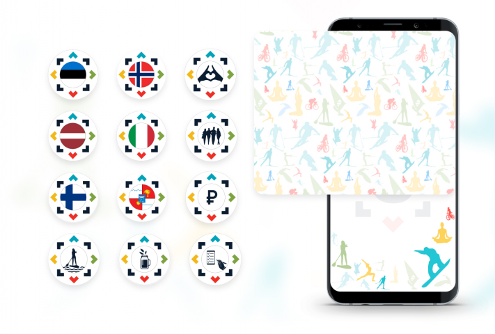 Набор элементов для инстаграм