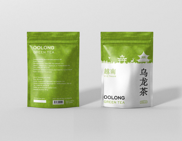 Упаковка для чая Oolong