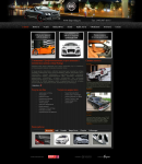 Сайт для эксклюзивной тюнинговой компании