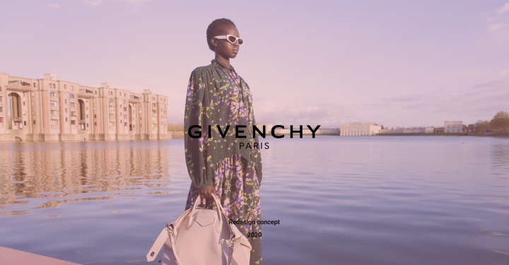 Редизайн сайта Givenchy