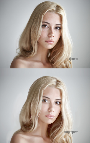 портрет по фото