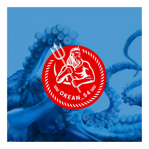 Логотип для магазина морепродуктов Океан_54