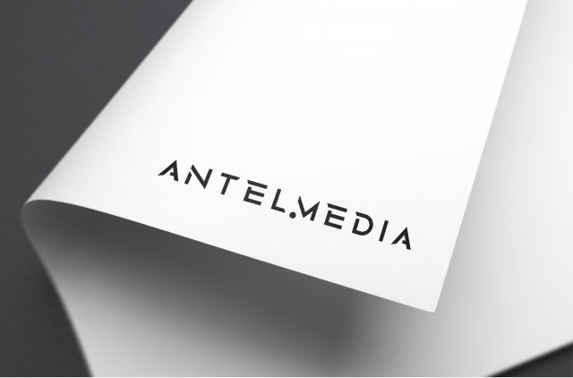Логотип для типографии AntelMedia ( вариант №2)