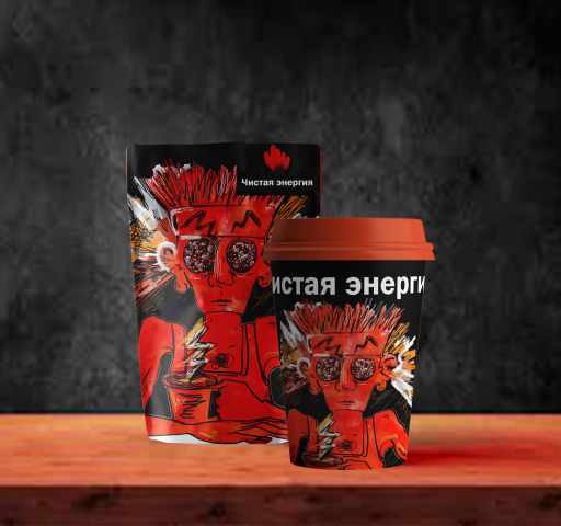 Разработка арта для зернового кофе