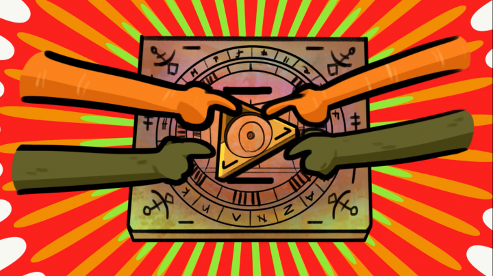 Тематический мультфильм к Хэллоуину