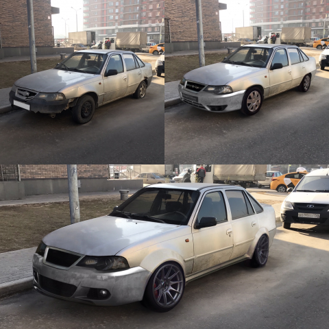 Восстановление заброшенного авто 1
