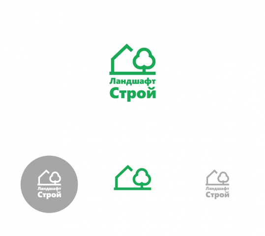 Логтип для компании занимающейся ландшафтным дизайном