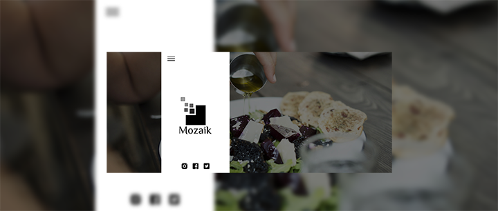 Ресторан экспирементальной кухни "Mozaik"