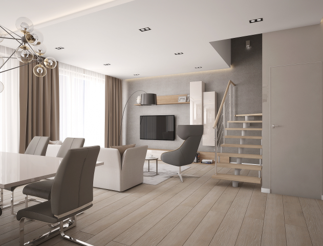 Двухуровневая квартира 2