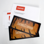 Листовка + конверт для компании "Бизнес Столица"