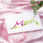 Логотип для флористического салона "Mersi"
