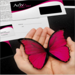 Фирменный стиль для компании "ADV Line"