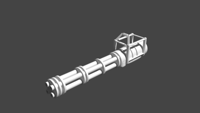Пулимёт mini gan