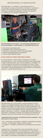 Принципы работы Дизельного центра.
