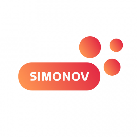 Логотип приложения страховой компании "Simonov"