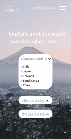 travel agency mobile