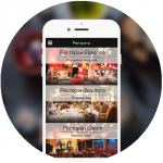 Приложение для сети ресторанов без доставки (Android+iOS)