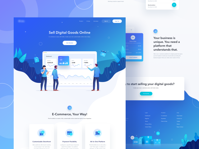 Разработка landing page