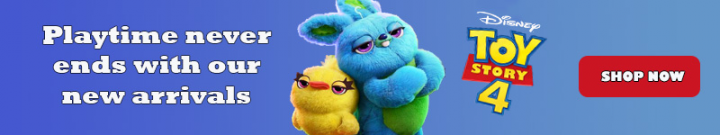 Баннер для Google Ads. Магазин игрушек "Toy Story 4"