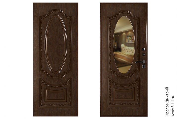 Дверное полотно входной двери Румакс