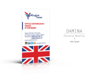 Визитка English Tweet