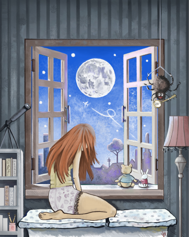Иллюстрация в книгу