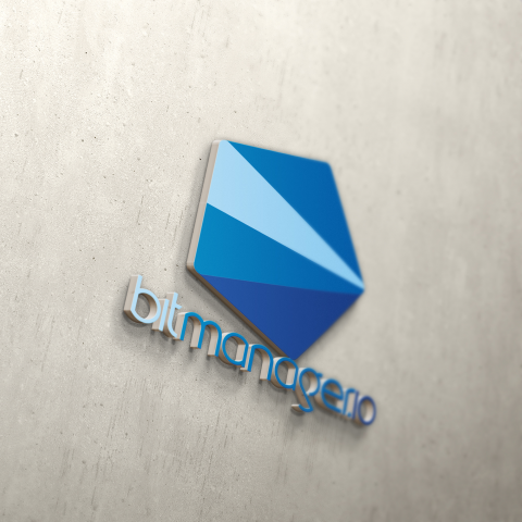 Логотип для криптосервиса Bitmanager.io