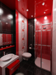 Санузел "Red rain"