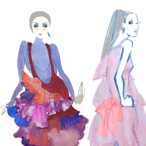 Fashion иллюстрация