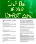 Как вытеснить себя из зоны комфорта