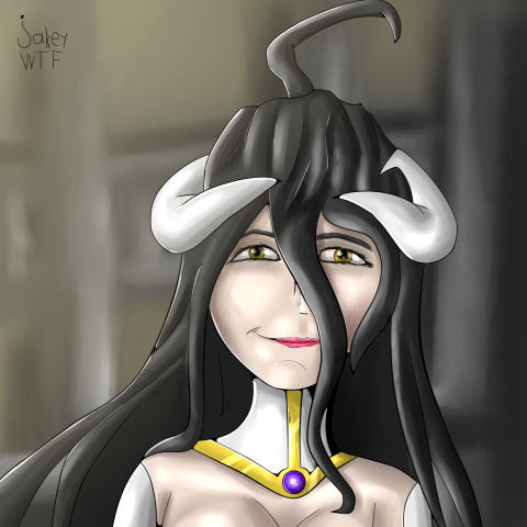 Фан-арт Альбедо