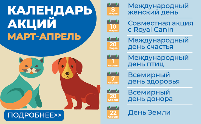 Календарь акций