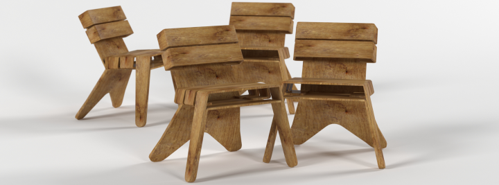 Модель стула.