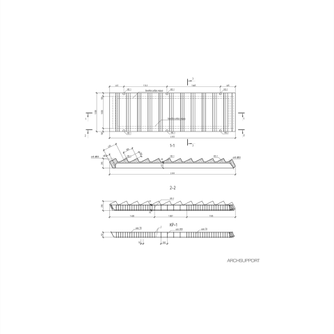 Армирование ж/б лестничного марша