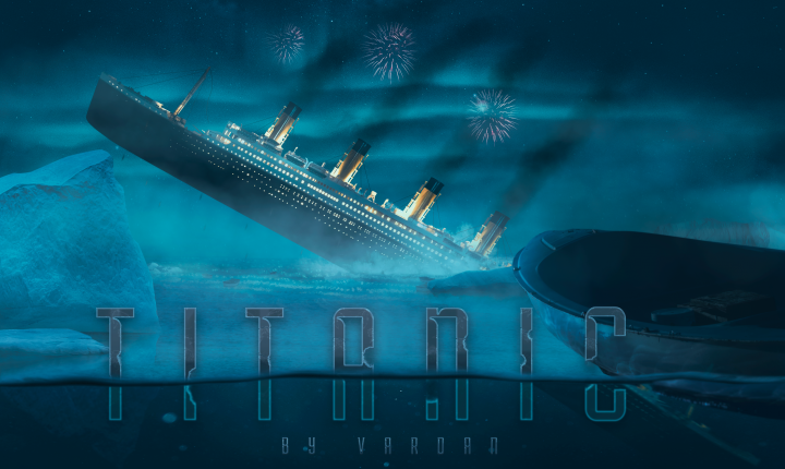 "Fall of the Titanic" обработанно в фотошопе