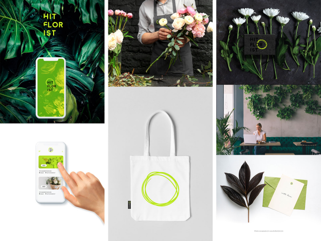 Hitflorist Logo- online portal for florists