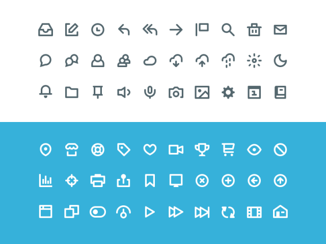 Dribble Icons