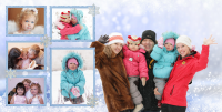 Разворот для фотокниги 30х30 2