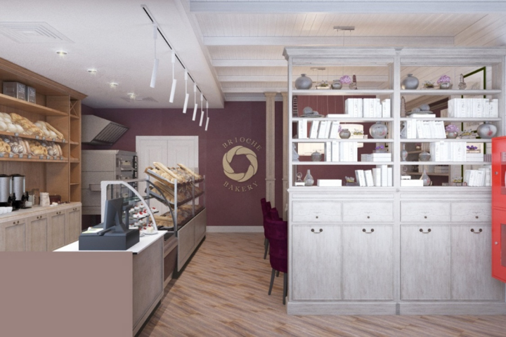 Логотип для пекарни BRIOCHE BAKERY