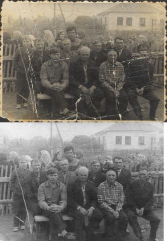 Сложная ретушь