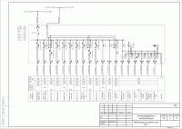 Распределительный щит с аппаратурой "умного дома"