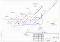Аксонометрическая схема водопровода
