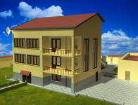 3D Модель дома