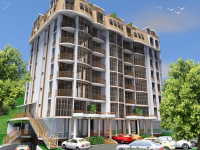 Многоквартирный жилой дом с офисными помещениями и парковкой