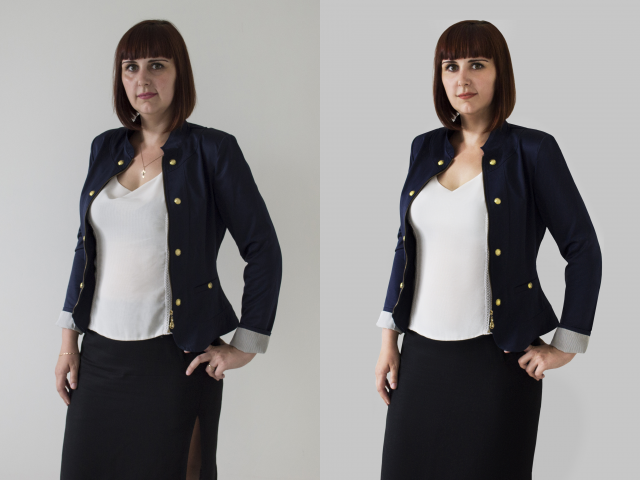 Ретушь делового портрета