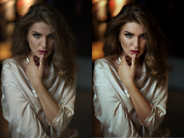 Легкая портретная ретушь