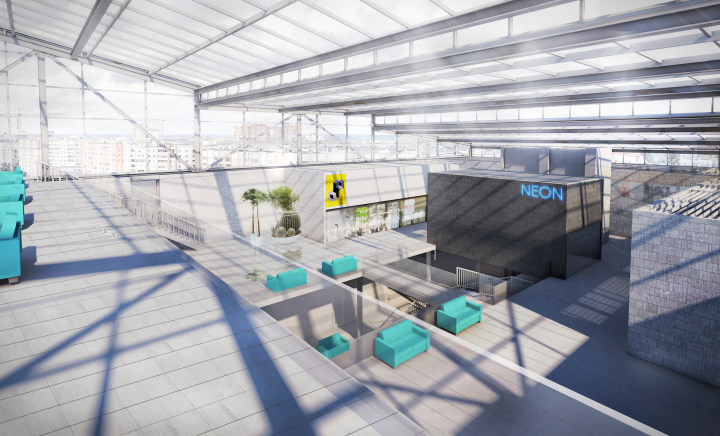 Интерьер торгового центра